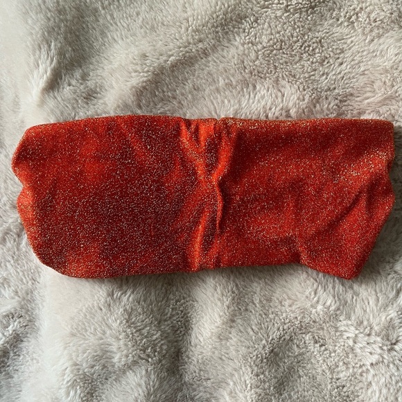 2/$20 ✨NWT Aerie Headbands Sparkly Olive Green and Red Orange Set of 2 - Picture 8 of 8